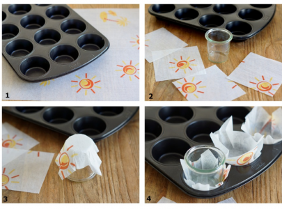 HOW TO MAKE A BAKING PAPER MUFFIN CUP