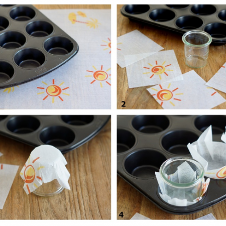 HOW TO MAKE A BAKING PAPER MUFFIN CUP