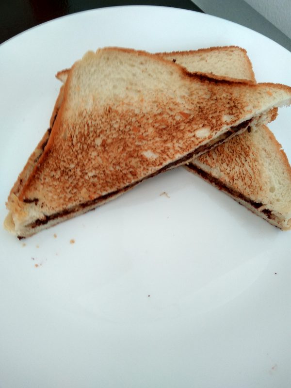 Toast With Baking Paper Seven Seven Kitchen Papers Steam, Snack